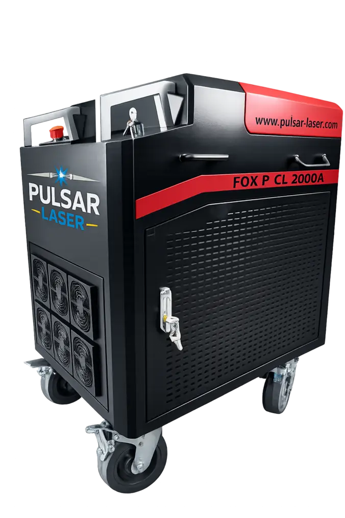 Rozsda és festék lézeres tisztítása. - Gyors és hatékony, vízhűtés nélkül.